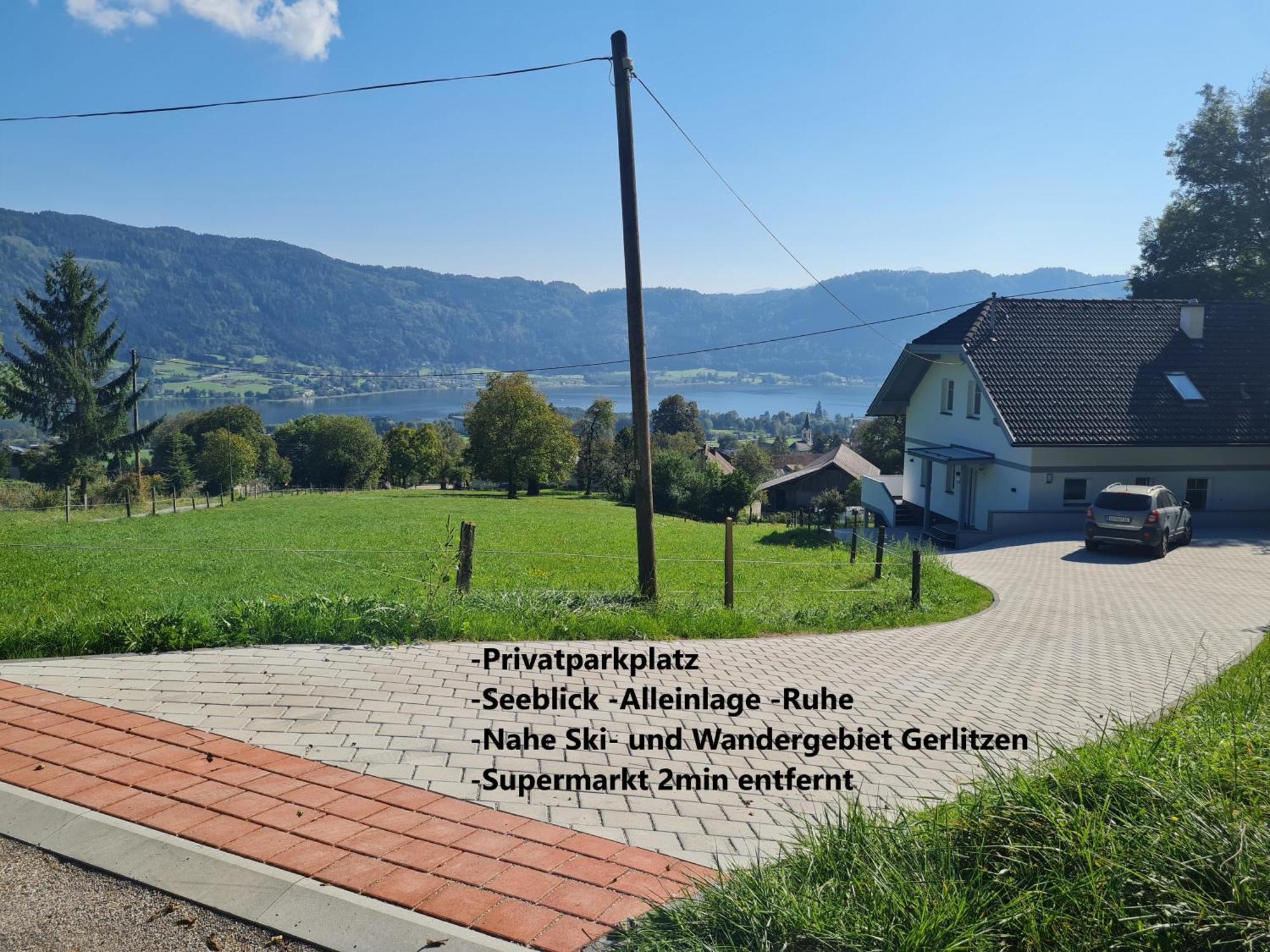 Aparts Lakeview -Gerlitzen -Ossiacher See -Ski Tratten  Exterior foto
